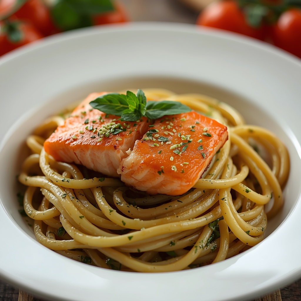 Salmon & Pesto
